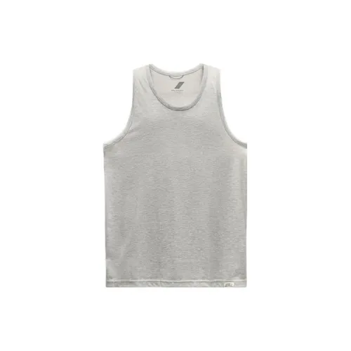 ZARA Tank Tops Men Marbled Gray