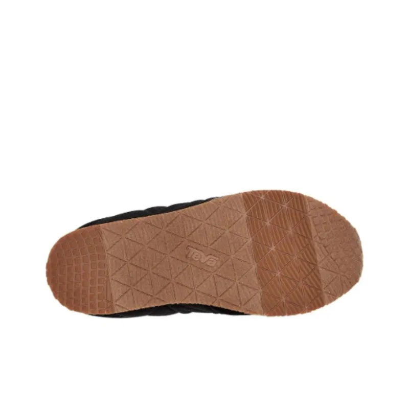 Teva Reember Moccasin Cushioning, Wear Resistant Low Top Casual Shoes Women's Black-3