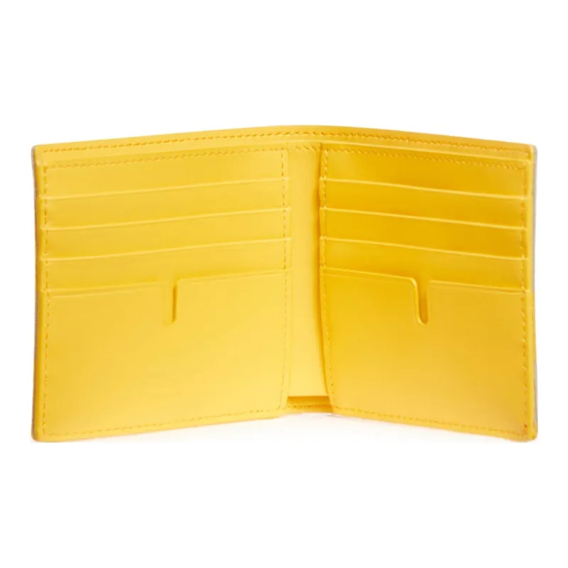 Burberry Polyester Coin Purse Wallet Women's Yellow-3