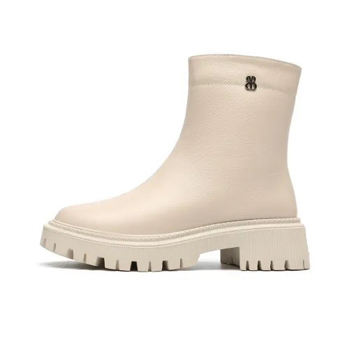 EBLAN Ankle Boots Women's Off White