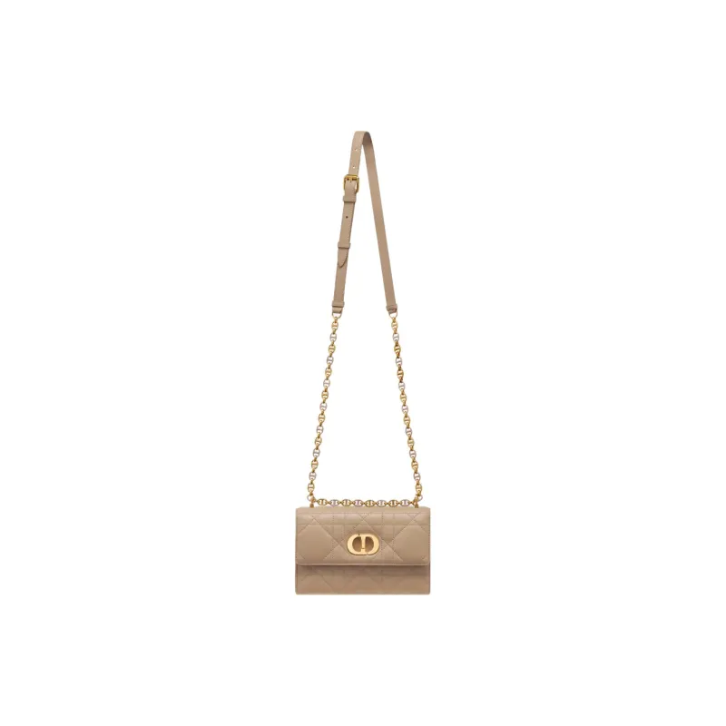 DIOR Sheepskin Crossbody Bag Shoulder Bag Women's Cookie-3