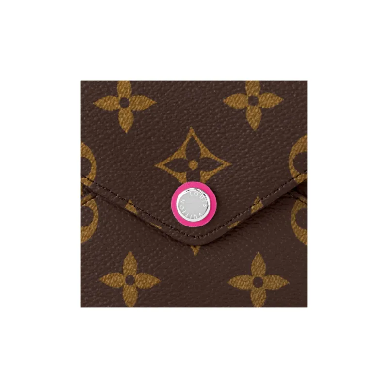 LOUIS VUITTON Monogram Canvas 3 in 1 Clutch Regular Women's Brown-4