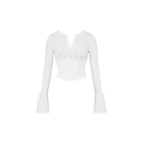 HOUSE OF CB T-Shirts Women's White