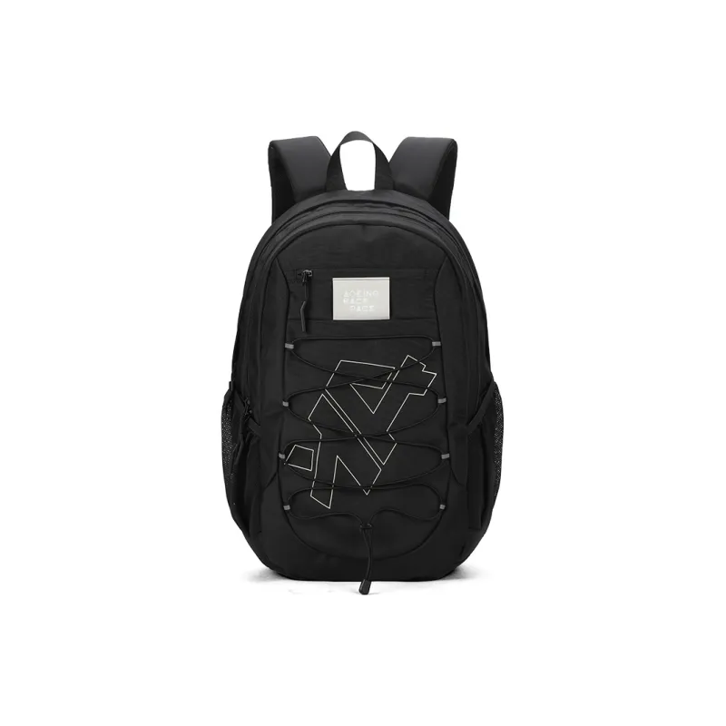 AOKING AK Polyester Backpack Large Size Unisex Black/Beige/Blue/Purple-2