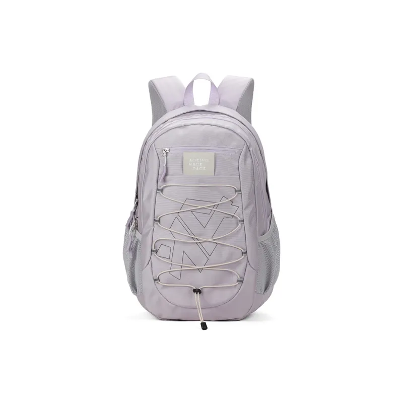 AOKING AK Polyester Backpack Large Size Unisex Black/Beige/Blue/Purple-8