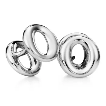 TIFFANY & CO. Cufflinks Unisex Silver