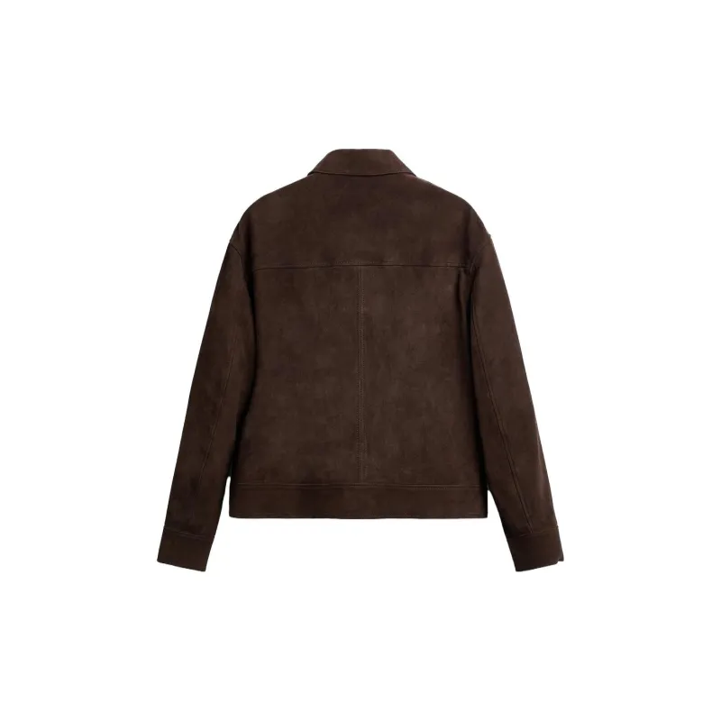 ZARA Jackets Men Chocolate-1