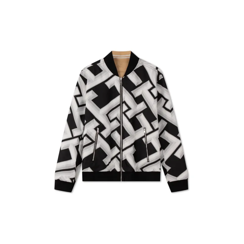 Tommy Hilfiger Jacket Men's Khaki/Black White-2