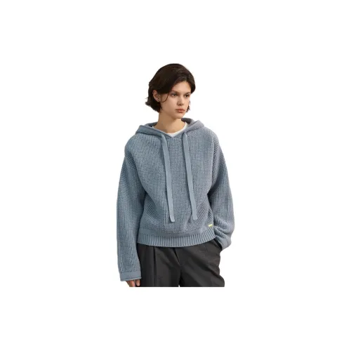 ELLE Sweaters Women's Gray Blue