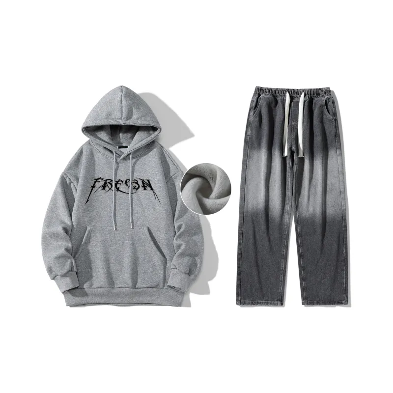 FREO3N Sweatshirt Sets Unisex-20