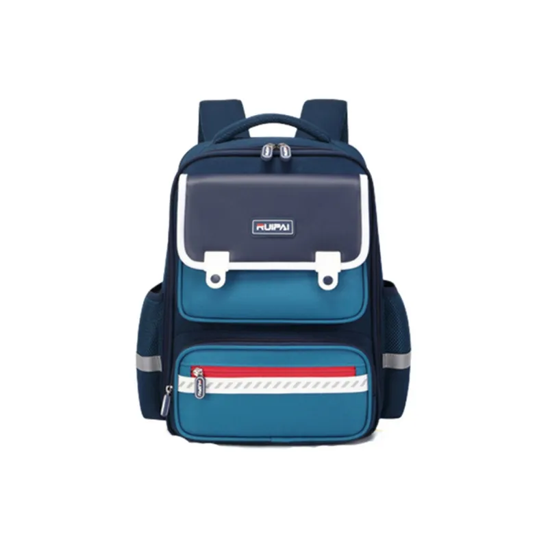 RUIPAI Polyester Backpack Regular Kids' Lake Blue/Sapphire Green/Pink/Gradient Red-0