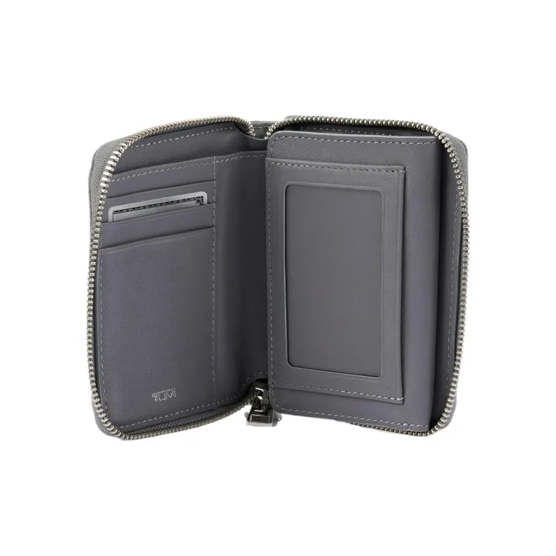 TUMI Voyageur Nylon Coin Purse Wallet Regular Women's Gray Mist-1