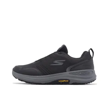 Skechers Go Walk Outdoor Anti-Slip And Wear-Resistant Water-Resistant Low-Top Casual Shoes Men's Black
