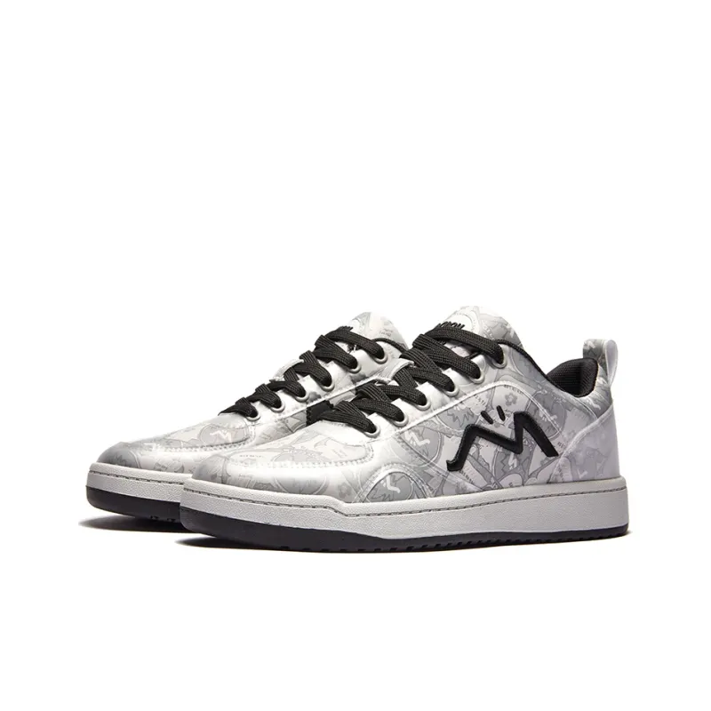 MONEY HOME Durable Breathable Low Top Skateboard Shoes Unisex-14