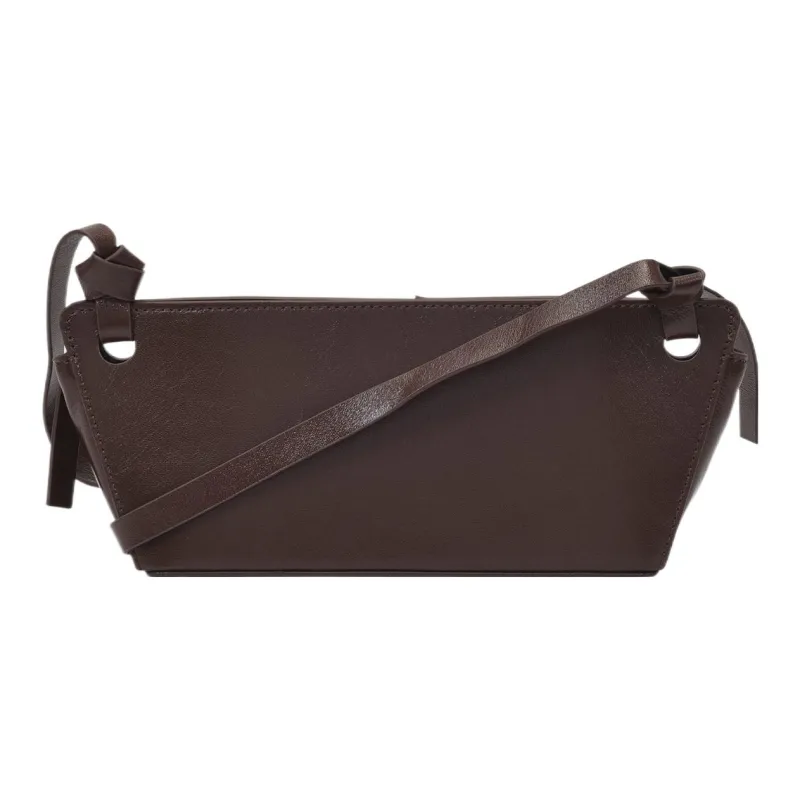 REJINA PYO Lambskin Shoulder Bag Crossbody Bag Mini Women's Chestnut/Black Chocolate-2