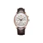 RGA9122-Rose Case White Dial Brown Leather Strap