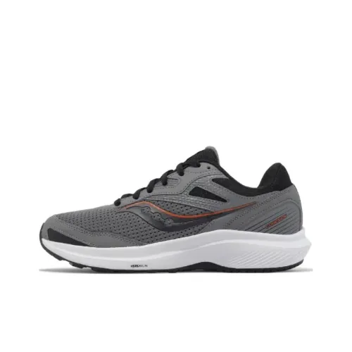 saucony Women's Cohesion 16 Wide 'Charcoal Petal'