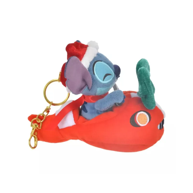 Disney Stitch Christmas Collection Dolls Plush Pendant 11cm High-4