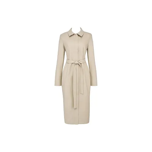 HOUSE OF CB Trench Coats Women's Khaki