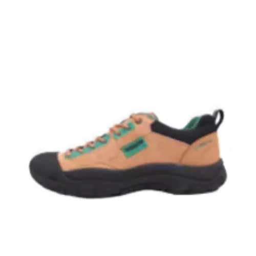 TOREAD Casual Shoes Women's Low-Top Brown Green