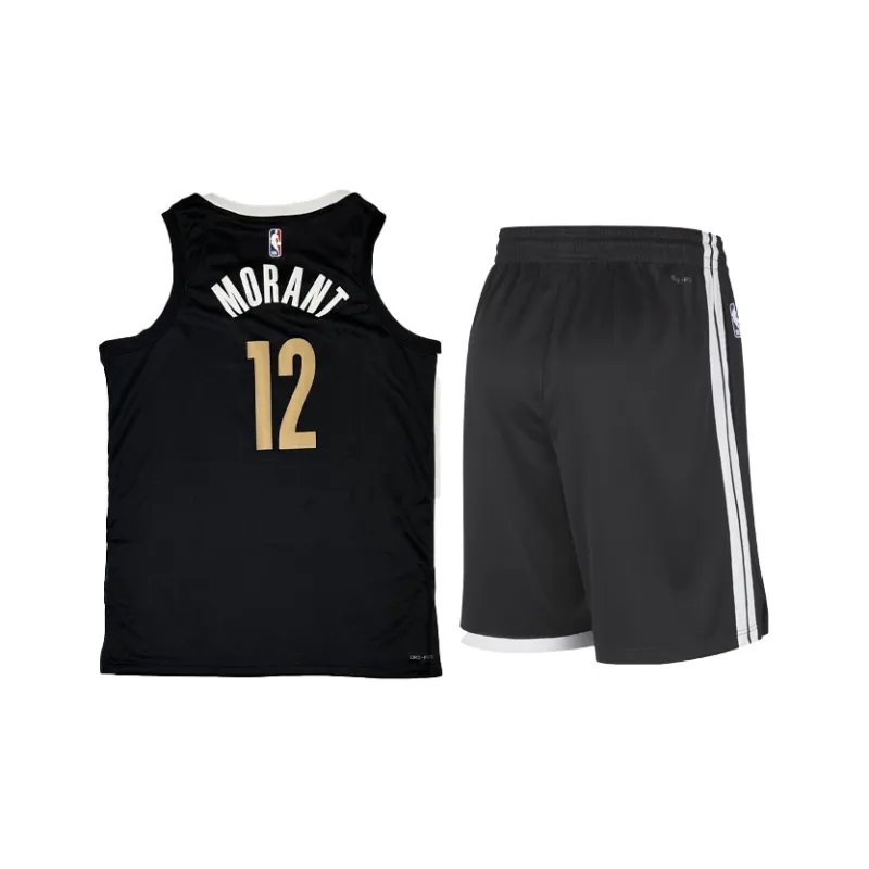 Nike Basketball Suit City Edition 2023/24, Memphis Grizzlies Men's Black-1