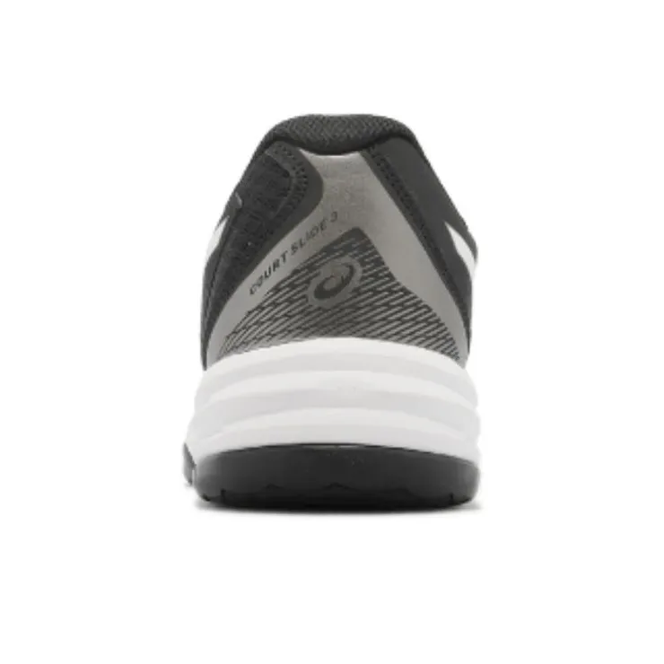 Asics Court Slide 3 'Black White'-3