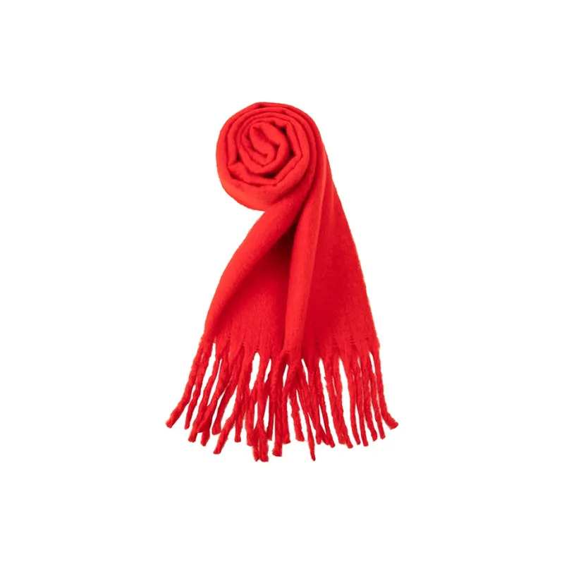 BAIJUAN Knit Scarves Unisex-2