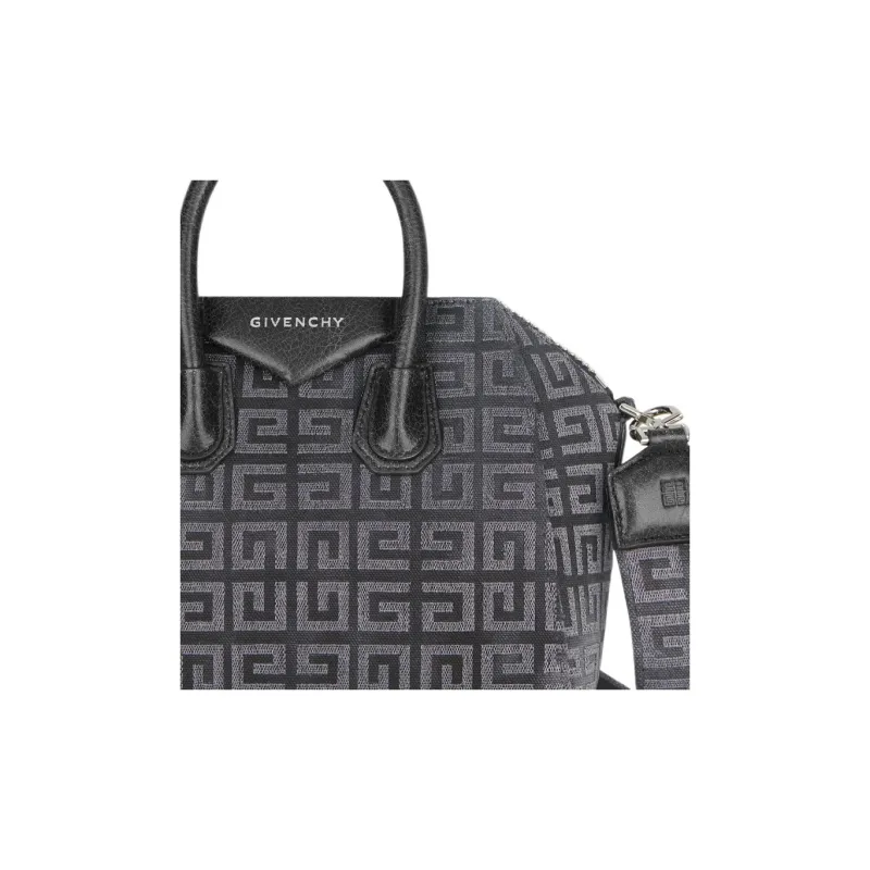 GIVENCHY Antigona Fabric Shoulder Bag Crossbody Bag Handbag Mini Women's Dark Gray-5