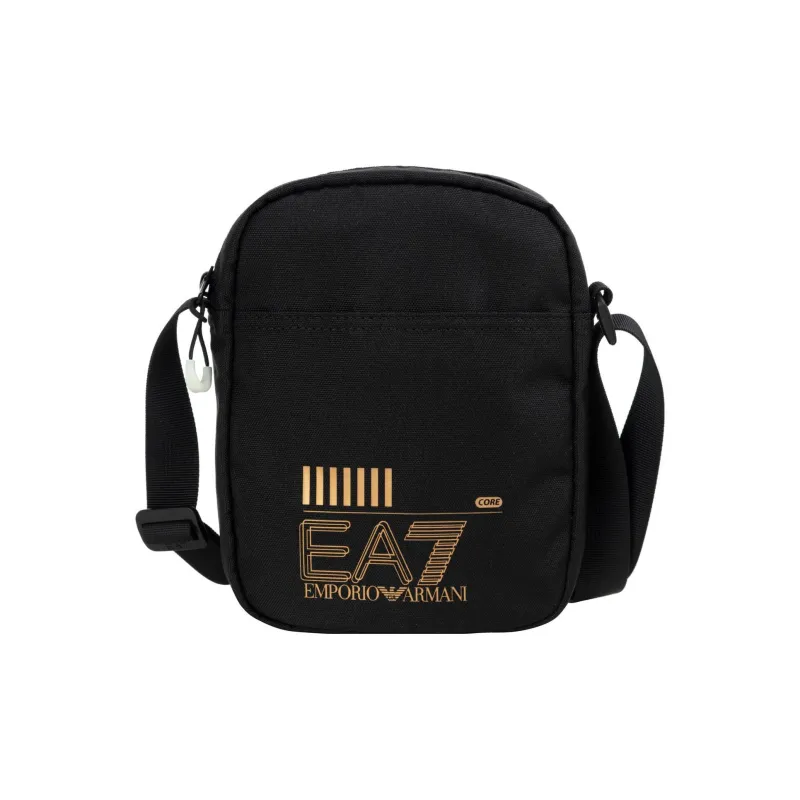 EMPORIO ARMANI EA7 Polyester Shoulder Bag, Crossbody Bag Trumpets Men's Black-0