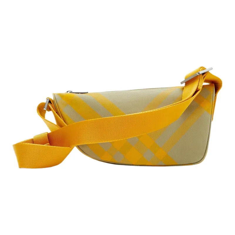 Burberry Shield Crossbody Bag Yellow/Beige-0