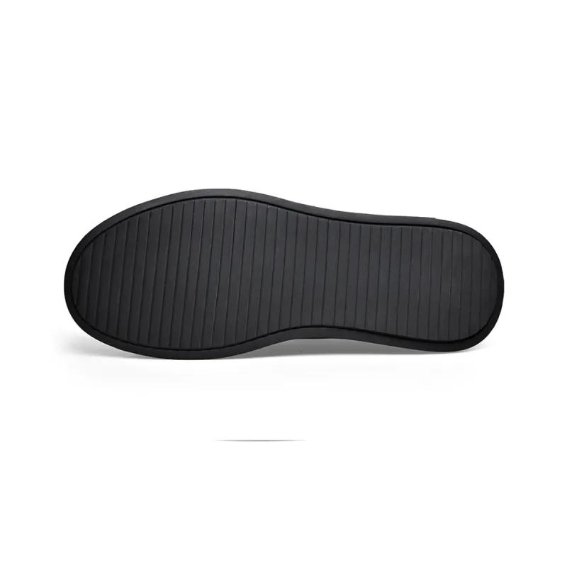 Romon Loafers Men Low Top Black-11