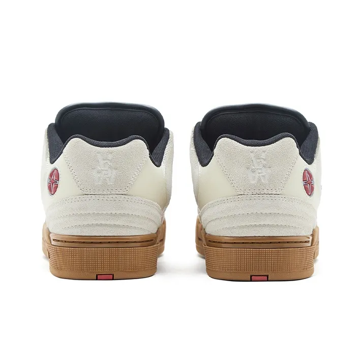 Vision Street Wear Savvy Skateboard Shoes Unisex Low Top White-4