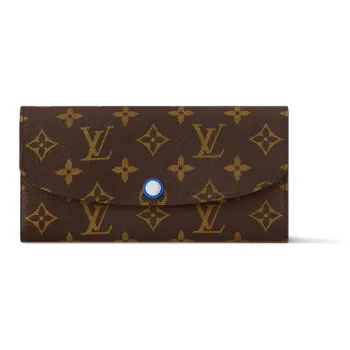 LOUIS VUITTON Emilie Wallet Colormania Blue