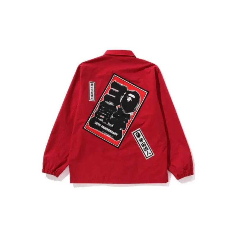 Bape 30th Anniversary Senjya Fuda Coach Jacket-2
