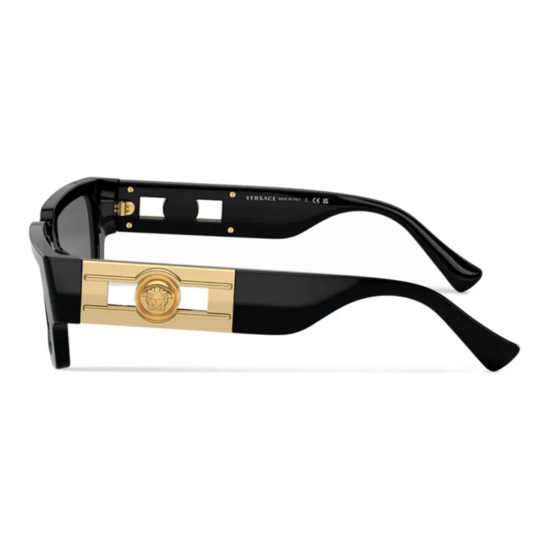 VERSACE Rectangle Frame Sunglasses-2
