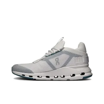 On Cloudnova Anti Slip Wear Resistant Low Top Casual Shoes Women's Gray