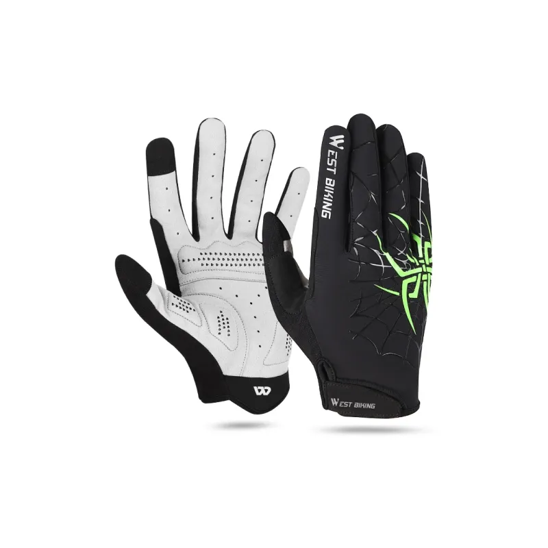 WEST BIKING Riding Equipment Cycling Glove Outdoor Unisex Polyamide-16
