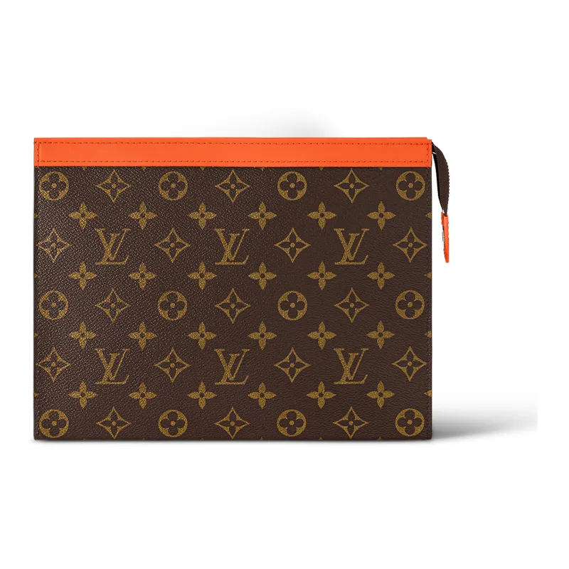 LOUIS VUITTON Pochette Voyage Mm Colormania Orange-0