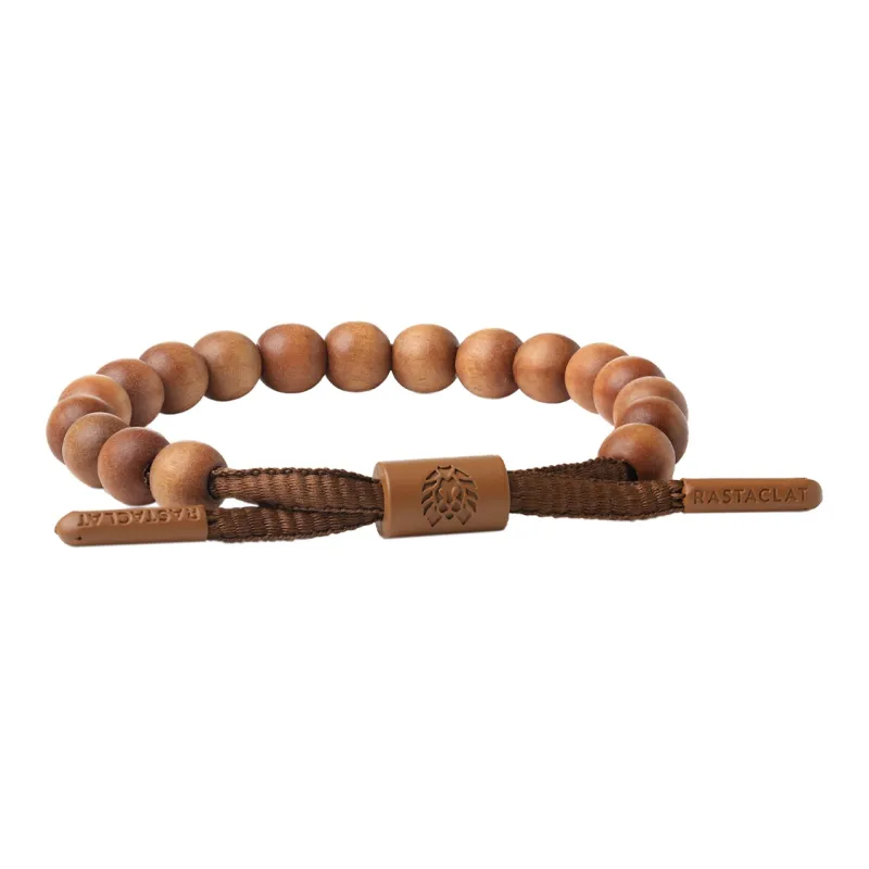 Rastaclat Barbie Sandalwood Small Lion Chinese Style Wooden Bracelet Unisex-0
