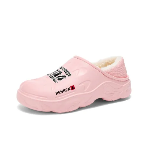 RENBEN Casual Shoes Unisex Low-Top Pink