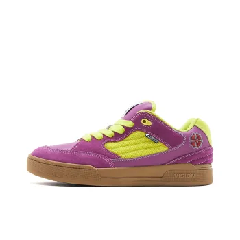 Vision Street Wear Savvy Puffy Shoes Wear Resistant Support Low Top Skateboard Shoes Unisex Joker Purple