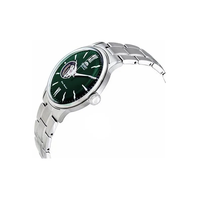 ORIENT Automatic Mechanical Movement Stainless Steel Strap Watch Men's Watches Green Dial-1