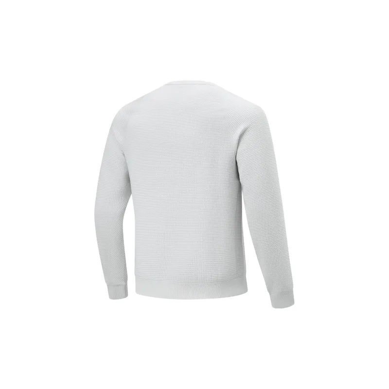 LiNing CBA Collection Professional Basketball Collection Sweatshirt Men's River Stone Gray-1