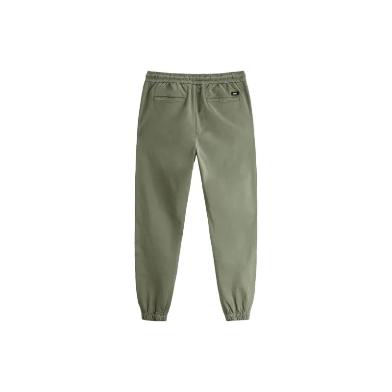 ZARA Knitted Sweatpants Men Green-1