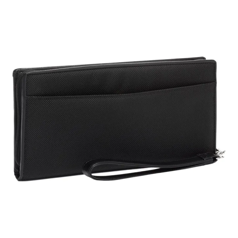 TUMI Alpha Nylon Wrist Bag Wallet Card Holder Regular Men's Black-1