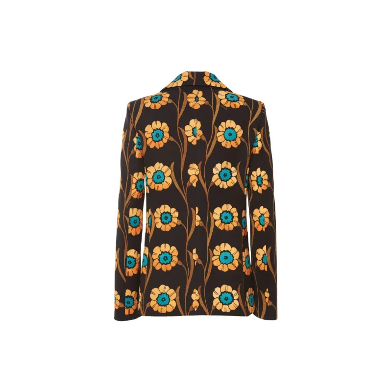La DOUBLEJ. 24/7 Floral print Blazer-1