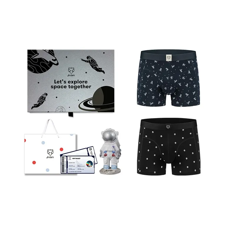 A damunderwear Dutch Luxury NASA Collaboration Boxer Shorts Men's 2 Boxes Of Gift Sets-28