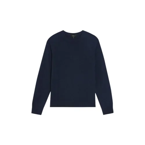 THEORY Knitwear Men Navy Blue