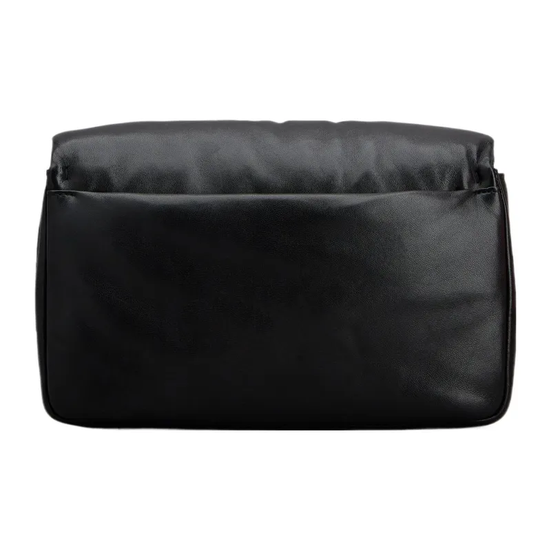 Roger Vivier Leather Crossbody Bag Shoulder Bag Women's Black-3