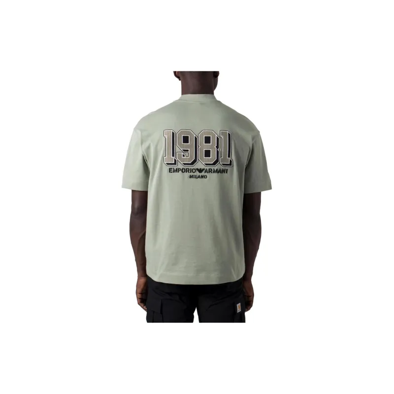 EMPORIO ARMANI T Shirt Men's Green-3